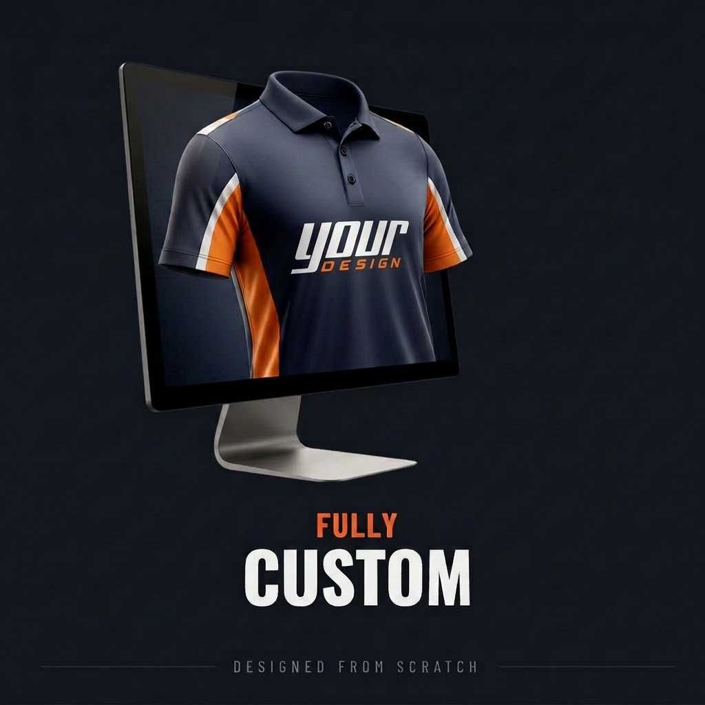 Fully custom teamwear — designed from scratch